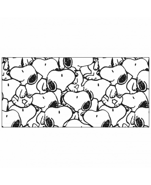 The Peanuts 0128435 – Tasse Snoopy – 'Allover', 280 ml, Keramik